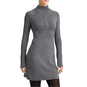 Athleta 1/4 Zip Sweater Dress 🩶